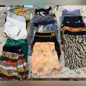 Bundle 12 saxx and 1 chubbies  Men's Boxer Briefs - Multicolor Collection